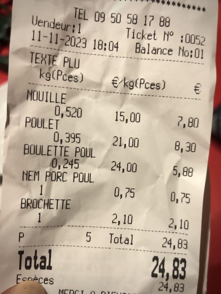 Chef Jin Traiteur Asiatique - Menu Image 2